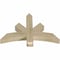 Ekena Millwork Alberta Rough Sawn Timber Gable Bracket, Douglas Fir, 36"W x 24"H x 4"D x 4"F, 16/12 Pitch GBW036X24X0404ALB00RDF - alternate 3